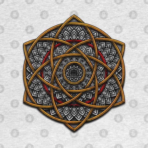 Triquetra Mandala by Awank.13